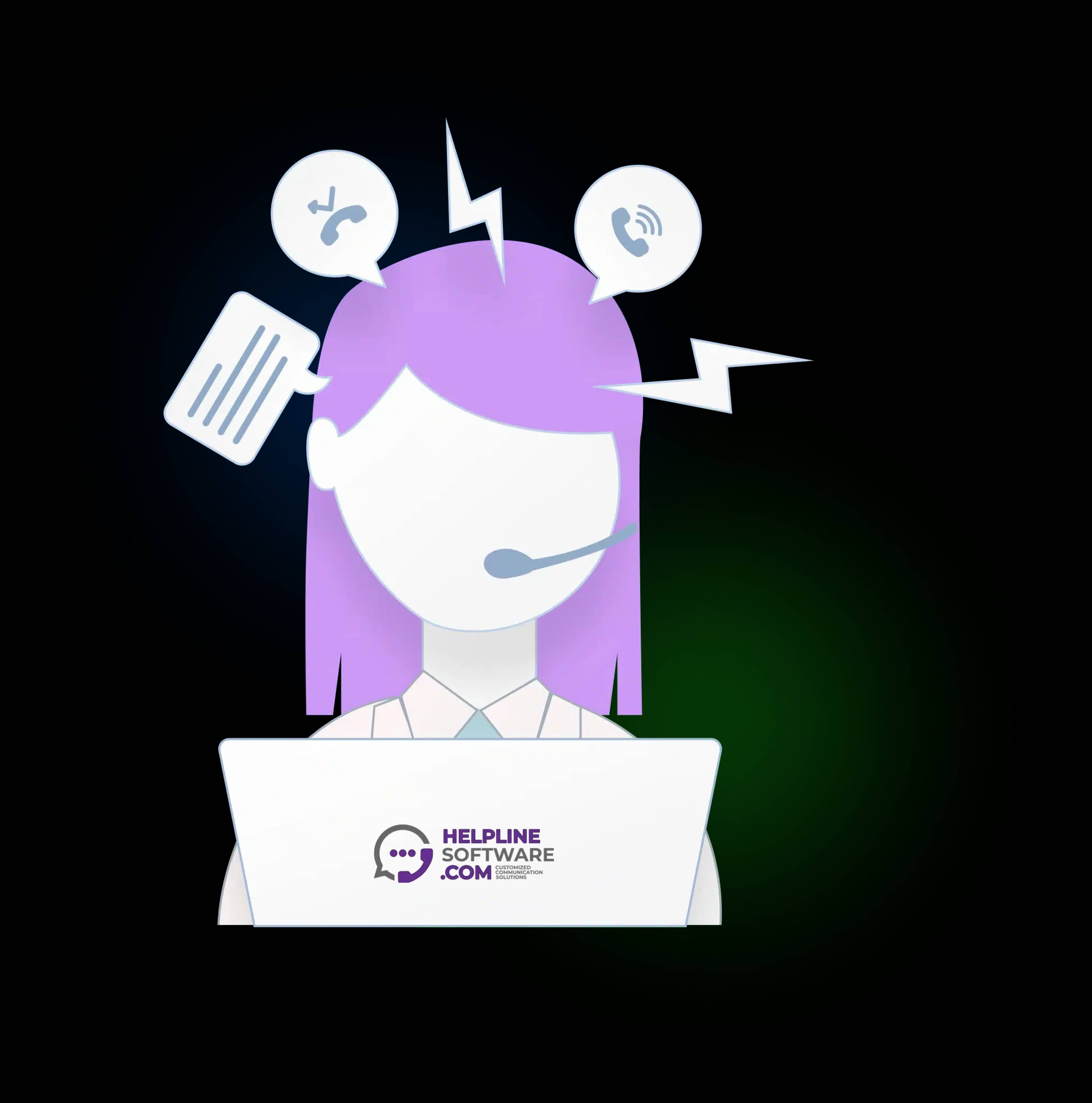 Team member taking a break with burnout protection features active